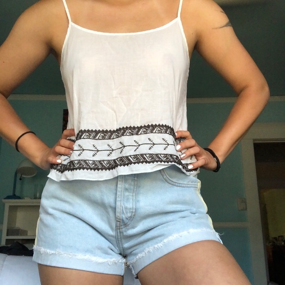 Tank top w beautiful pattern - Picture 2 of 4